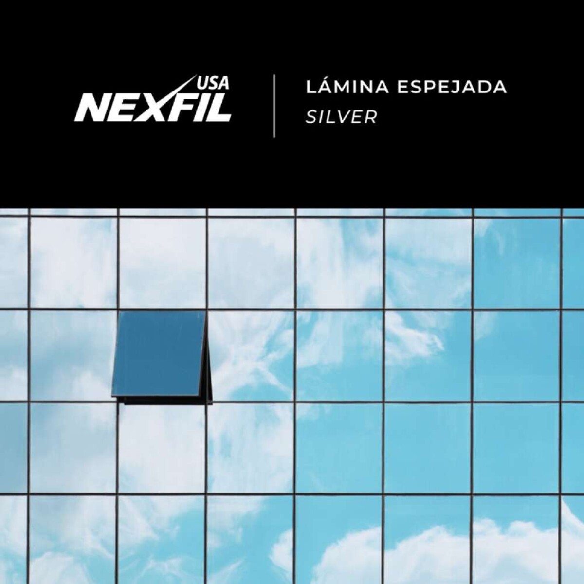 Lamina Espejada Nexfil - Silver 