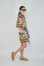 VESTIDO STRIPES Naranja