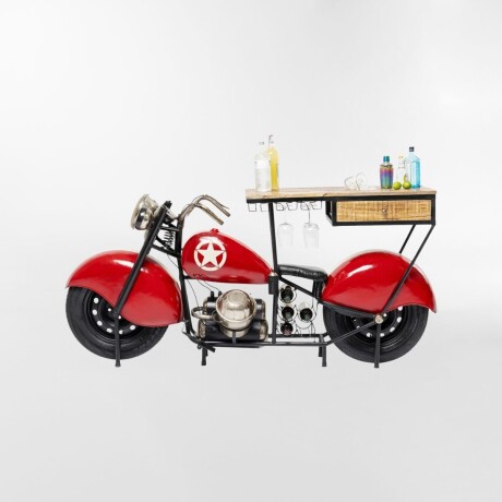 MESA DE BAR MOTORBIKE ROJO - -
