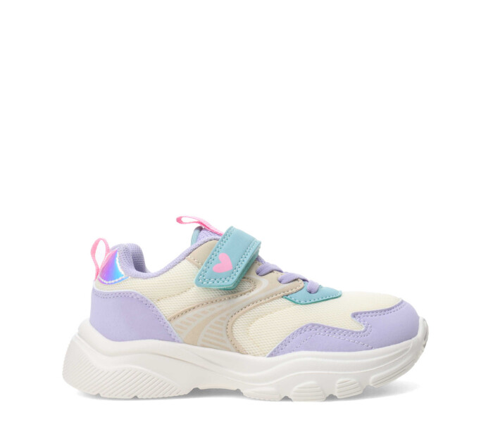 Championes de Niña MINI Miss Carol Dara Con Velcro Lila