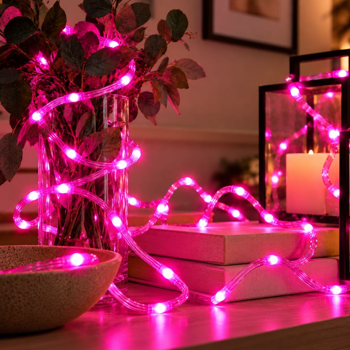 Tira de Luces Led - Fucsia 