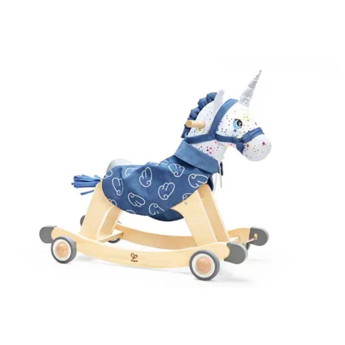 Unicornio para montar 2 en 1 con sonido Rock & Glide Hape 