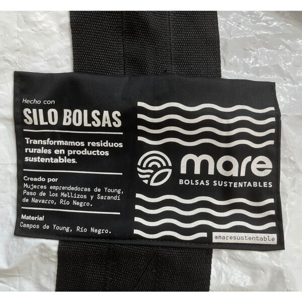 Bolsa Magna M Mare Bolsas Sustentables Blanca