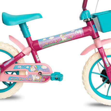 Bicicleta Infantil Verden Con Rueditas Montaña Rod 12 Violeta