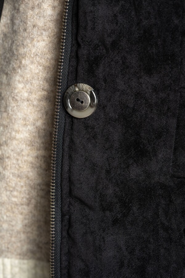 Tapado Corduroy Negro