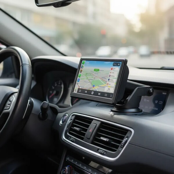 Pantalla Tactil 7 Carplay Y Android C/soporte Auto Wifi PANTALLA TACTIL PARA AUTO 7" X500W