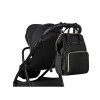 Mochila maternal KIKKABOO SIENNA negro dorado