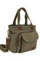 Bolso de lona cartera Verde