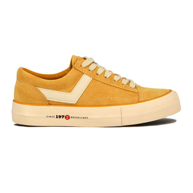 Pony Champion Casual Since 1972 Gamuza Mustard Mostaza