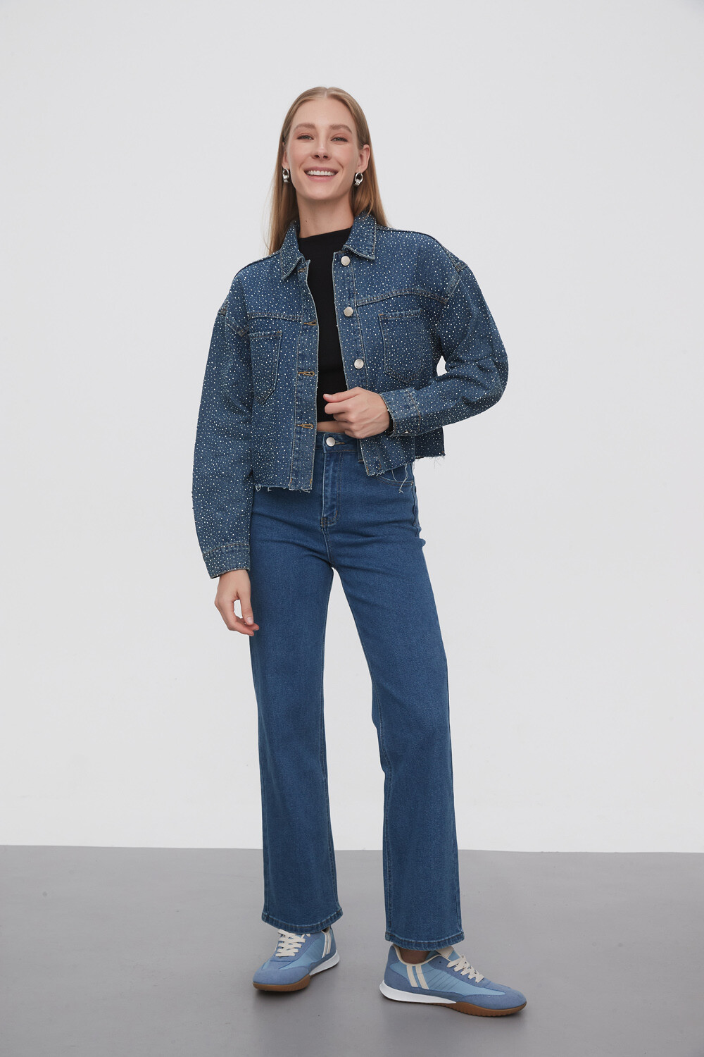 Campera Helen Azul