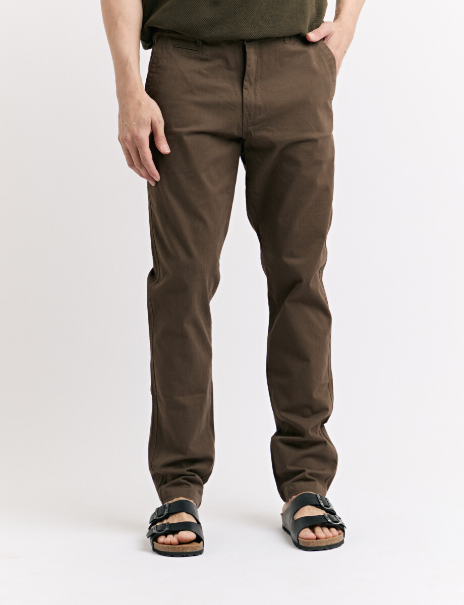 080360 PANTALON HARRY Marron