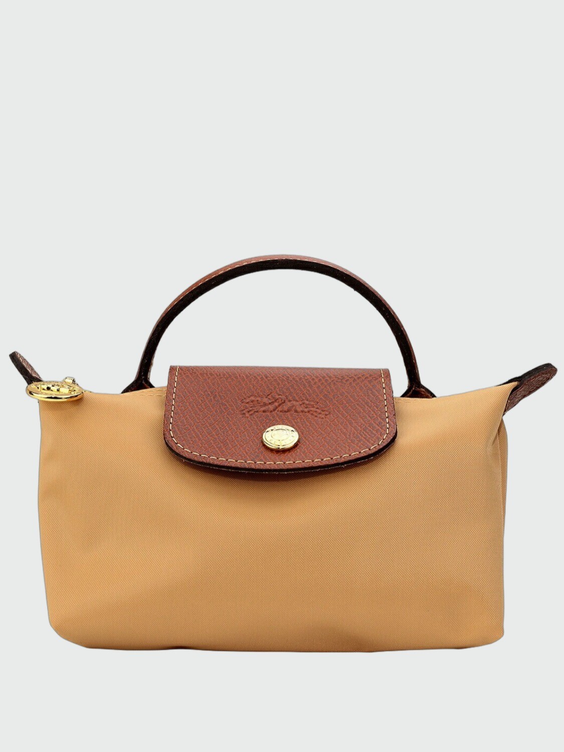 LONGCHAMP - LE PLIAGE ORIGINAL, POUCH Beige