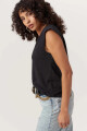 POLERA RUE V-NECK Negro