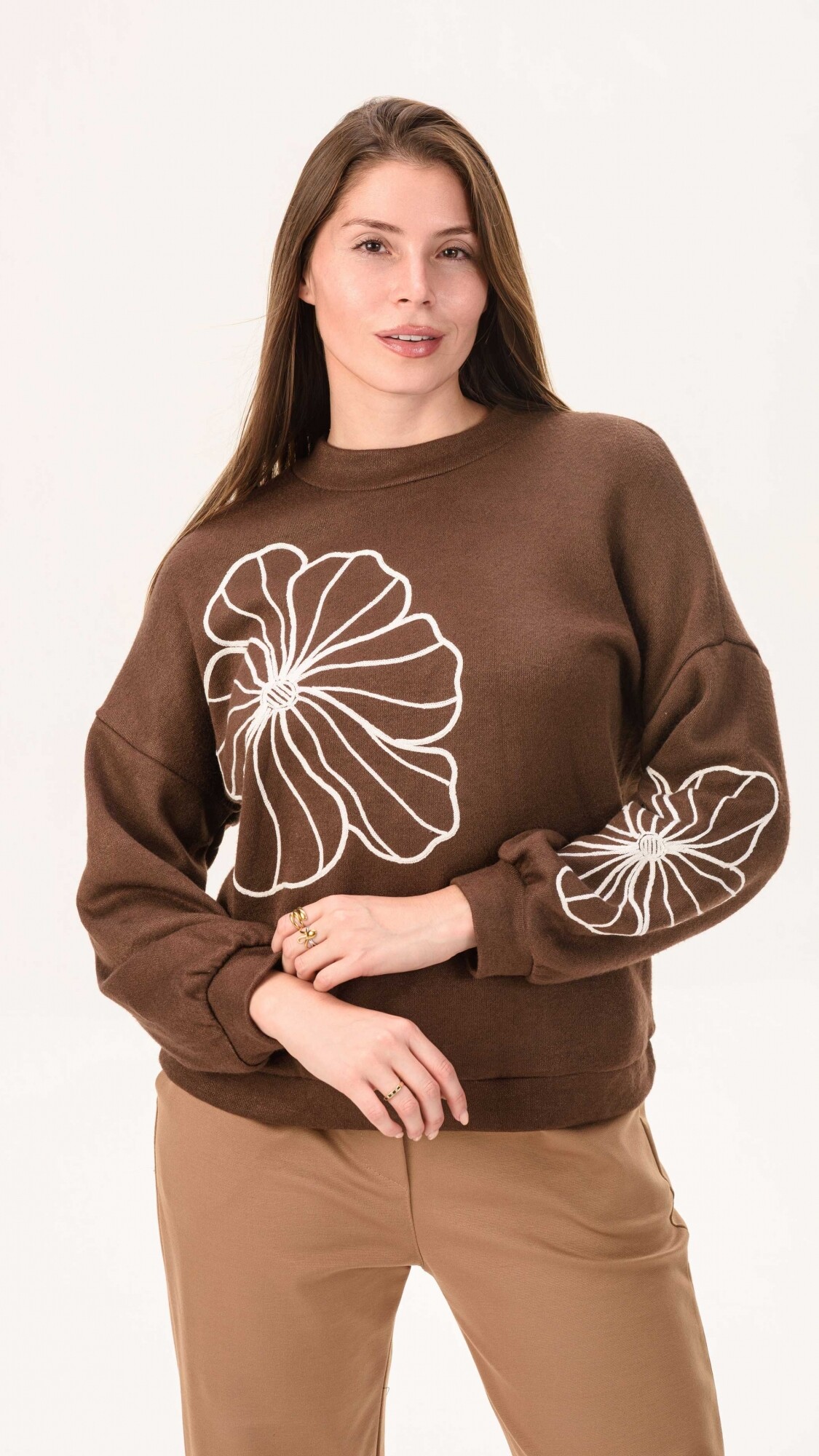 Sweater Aime Marrón
