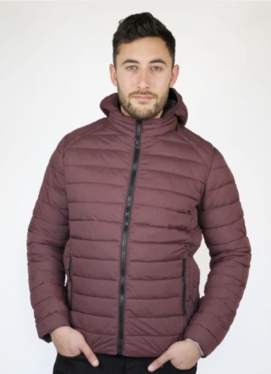 Campera Capitoneada Rodrigo - Bordó 