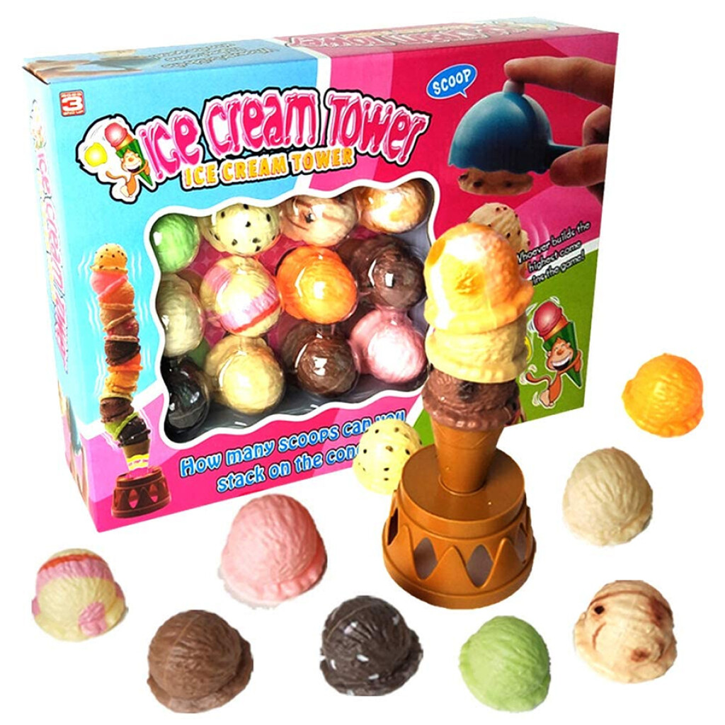 Balance Game! Ice Cream Tower