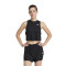 Musculosa de Mujer Adidas BVD Train Essentials Boxy Workout Negro