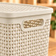 Set x3 Caja simil ratán 15 lts BEIGE
