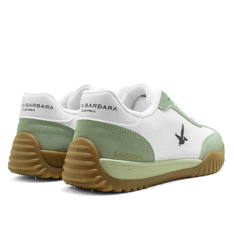 Championes Santa Barbara Loop M de Hombre Blanco-gris