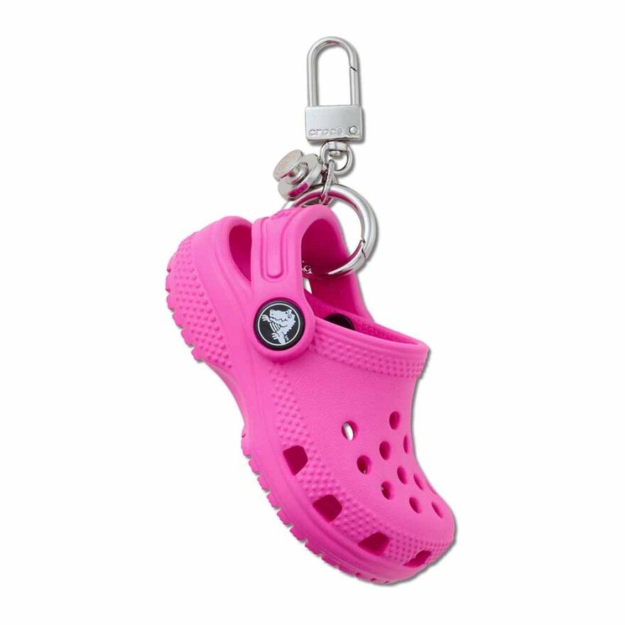 Llavero Crocs Classic Clog Bag Charm Unisex Pink Crush