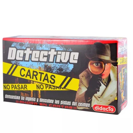 Juego de Mesa Infantil Detective con 78 Cartas Didacta 001