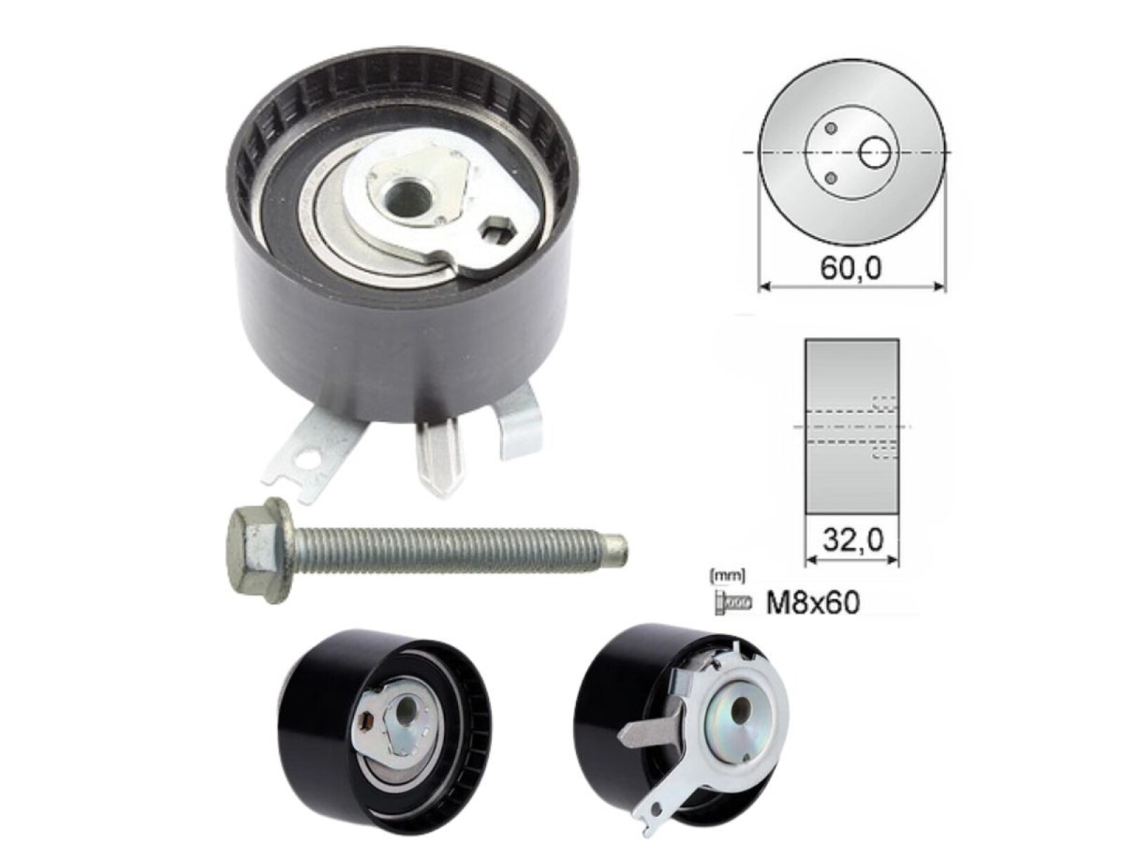 Tensor Correa Distr Renault Logan/Clio 01-25 