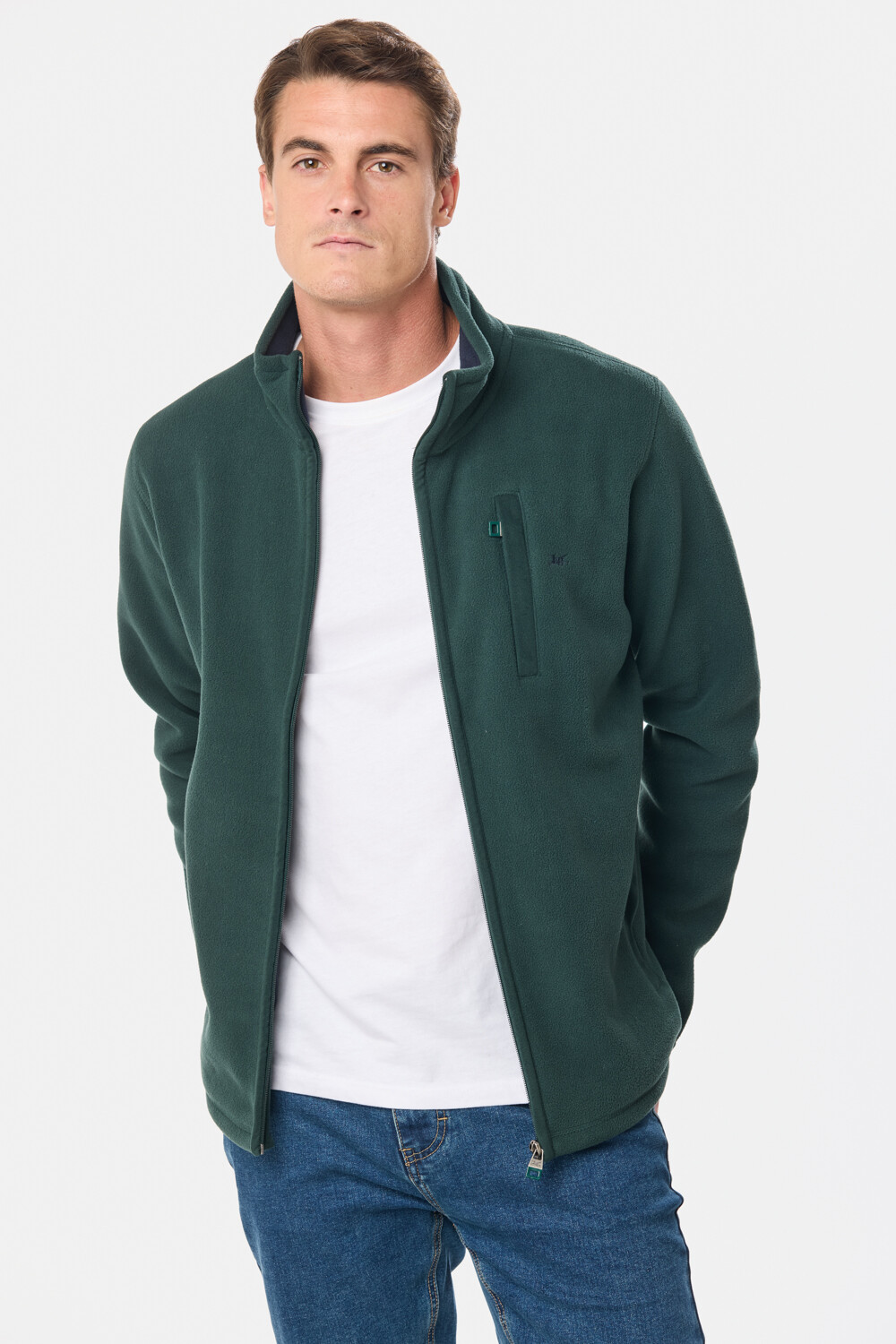 CAMPERA POLAR DE ABRIGO Verde