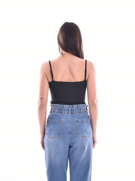 MUSCULOSA BASIC NEGRO