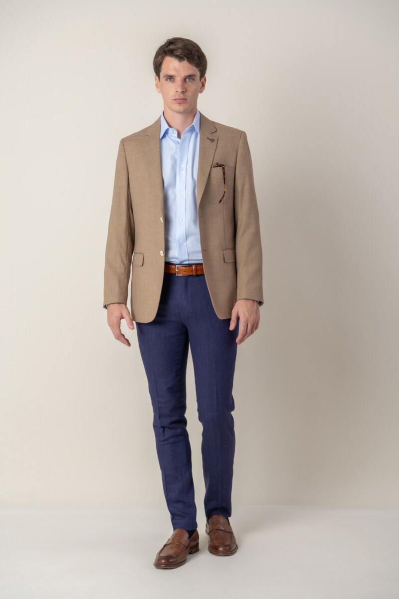 Saco Summer Classic Fit - Beige 