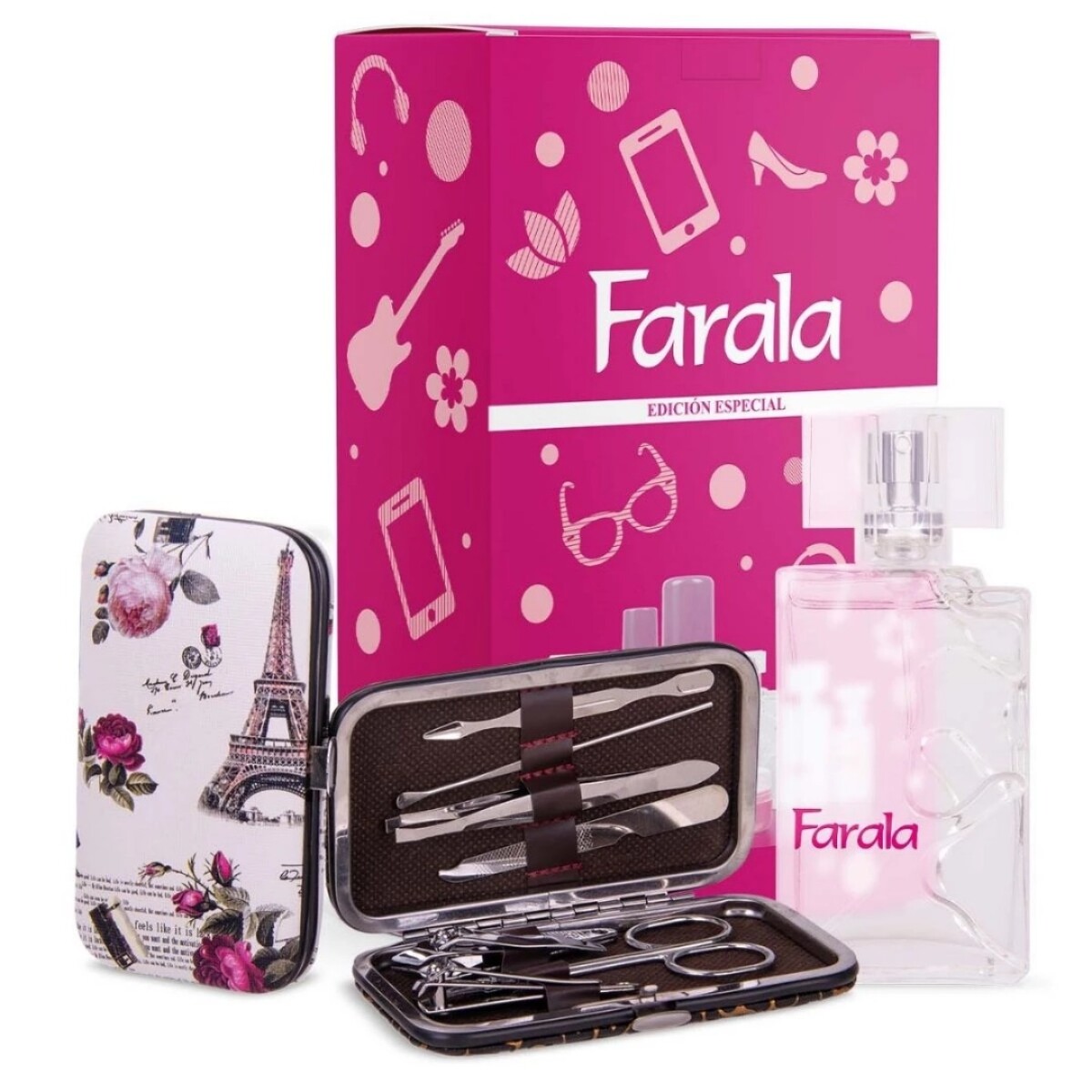 Set Farala - Edt 50 ml + Set Manicure 