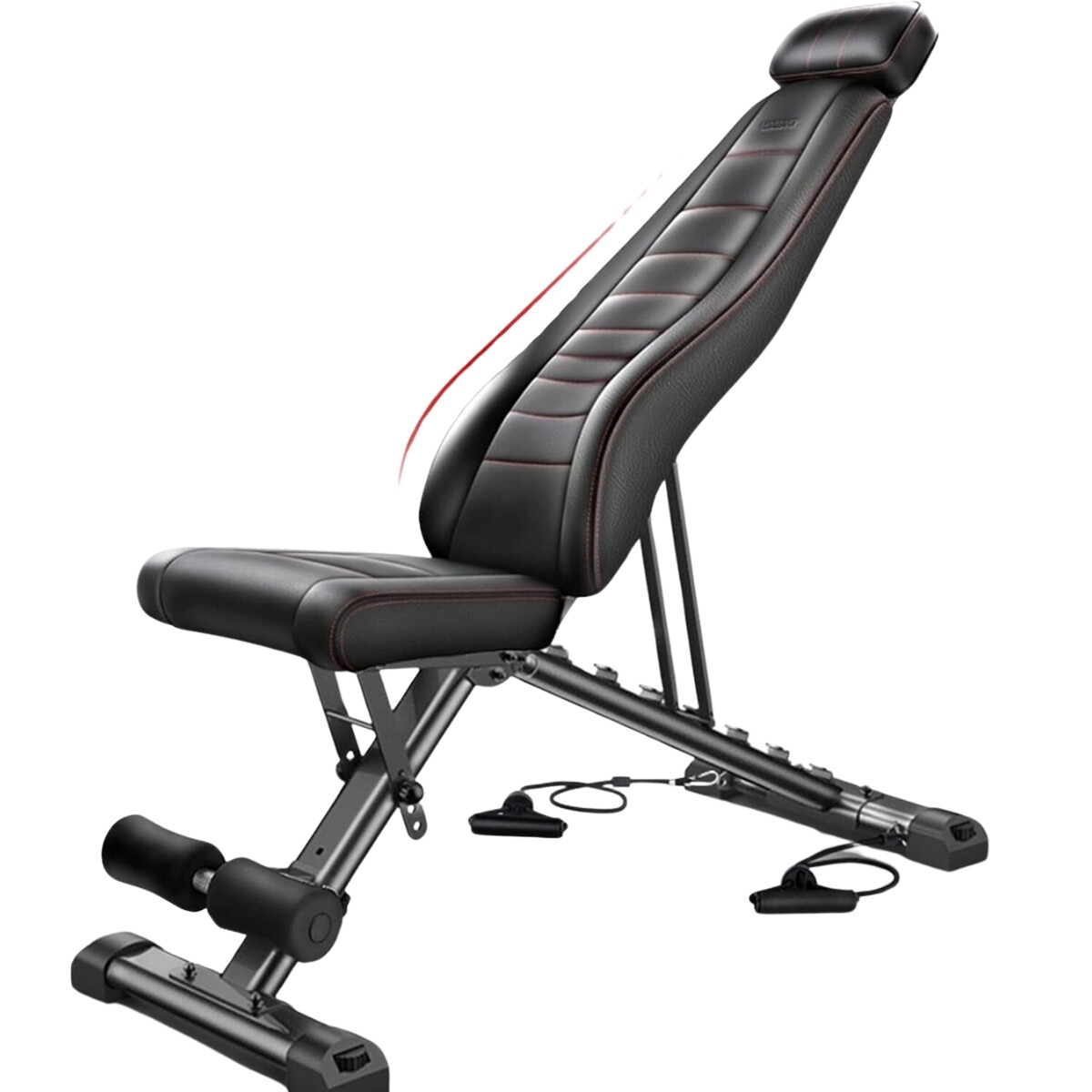 Banco de pesas ajustable para gimnasio 