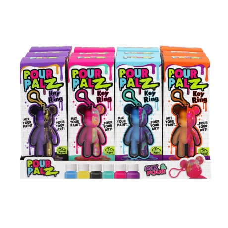 Pour Palz Llaveros Mini Ositos Surtidos - SURTIDOS 001