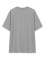REMERA NAUPLIA PRINTED II GRIS MELANGE M