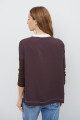 REMERA NECK MARRON