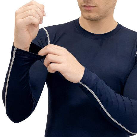 Set X4 Remera Térmica Deportiva Manga Larga Para Hombre Vst015003-xxl
