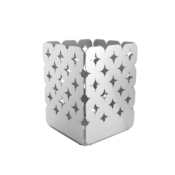 Organizador cuadrado en acero inoxidable, modelo LUCE -TRAMONTINA TF0005