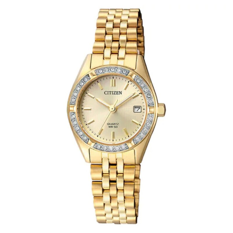 Reloj Citizen EU6062-50P para mujer en acero dorado Reloj Citizen Eu6062-50p Para Mujer En Acero Dorado