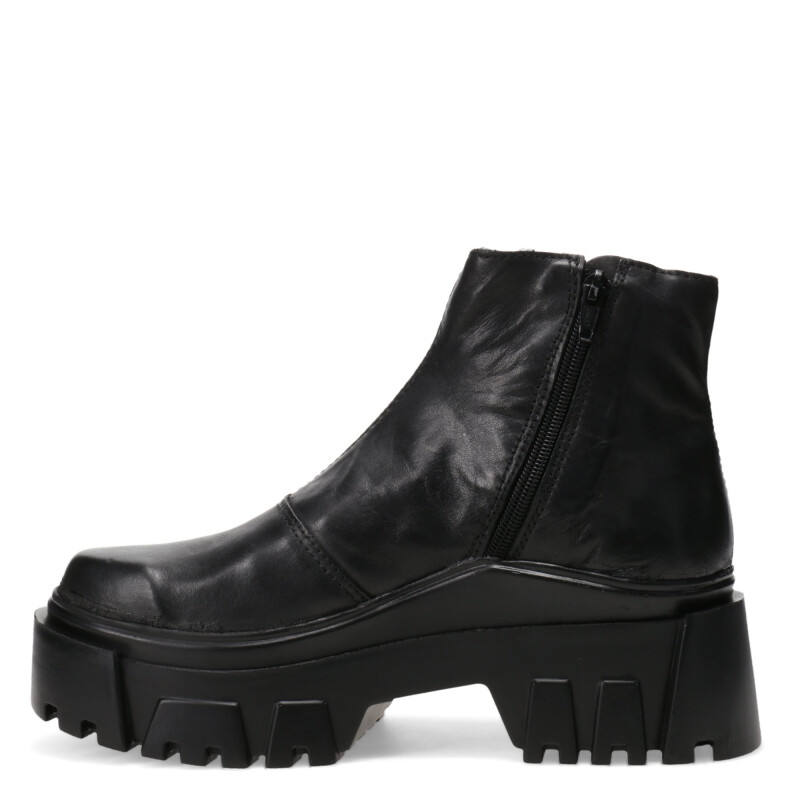 Botas de Mujer Miss Carol NING de cuero con elástico Negro