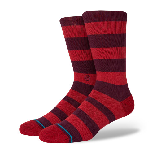 Medias Stance Draft Crew - Rojo Medias Stance Draft Crew - Rojo