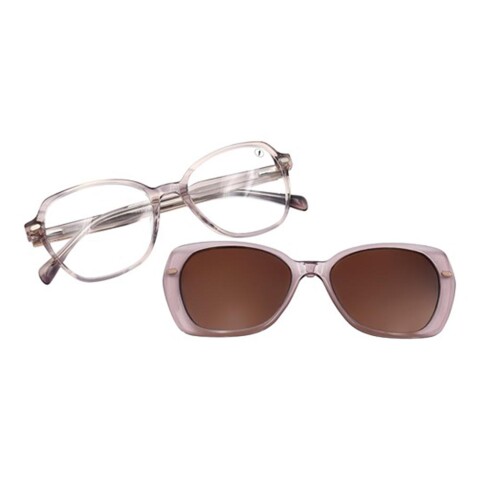 Lentes 2 en 1 Maes 2026 Cuadrado Morado/Morado