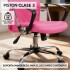 Silla de escritorio Oficina Sillon Ejecutiva Ergonomica giratoria Tela Mesh IMBACK Color Rosa Silla de escritorio Oficina Sillon Ejecutiva Ergonomica giratoria Tela Mesh IMBACK Color Rosa