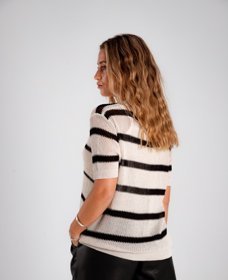 Remera Camille crudo