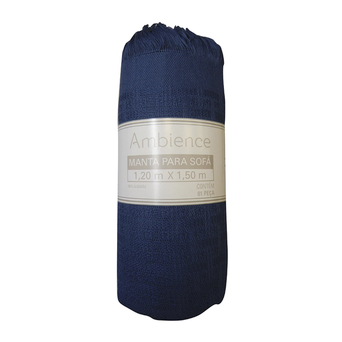 Manta Throw Dohler 120 x 150 cm Varios Colores - AZUL MARINO OSC 