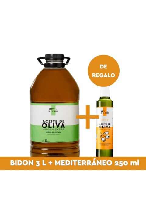 Aceite de Oliva - BLEND SELECCIÓN / 3 litros - BIDÓN FAMILIAR + COUPAGE REGALO Aceite de Oliva - BLEND SELECCIÓN / 3 litros - BIDÓN FAMILIAR + COUPAGE REGALO