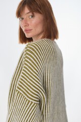 Sweater Astral Crudo/Oliva