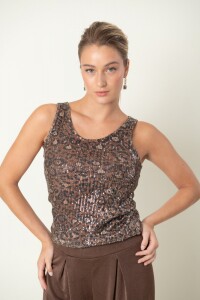 TOP AXINITA Bronce