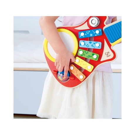 Guitarra en madera creador musical 6 instrumentos en 1 Hape Guitarra en madera creador musical 6 instrumentos en 1 Hape