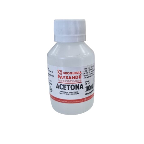 Acetona Pura 100 mL