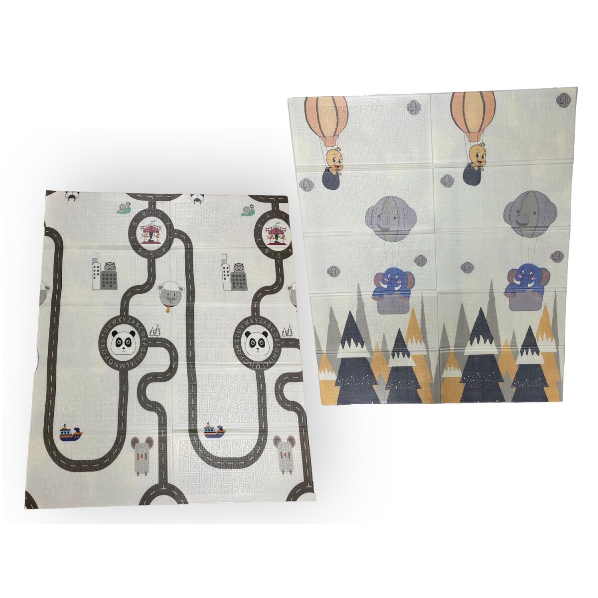 Alfombra Reversible Transportable Pista Globos 