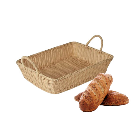 Panera Rectangular 48x35x10 cm con Asas Concasse Panera Rectangular 48x35x10 cm con Asas Concasse